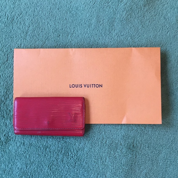 Louis Vuitton Handbags - Louis Vuitton Red Epi Keyholder - Authentic